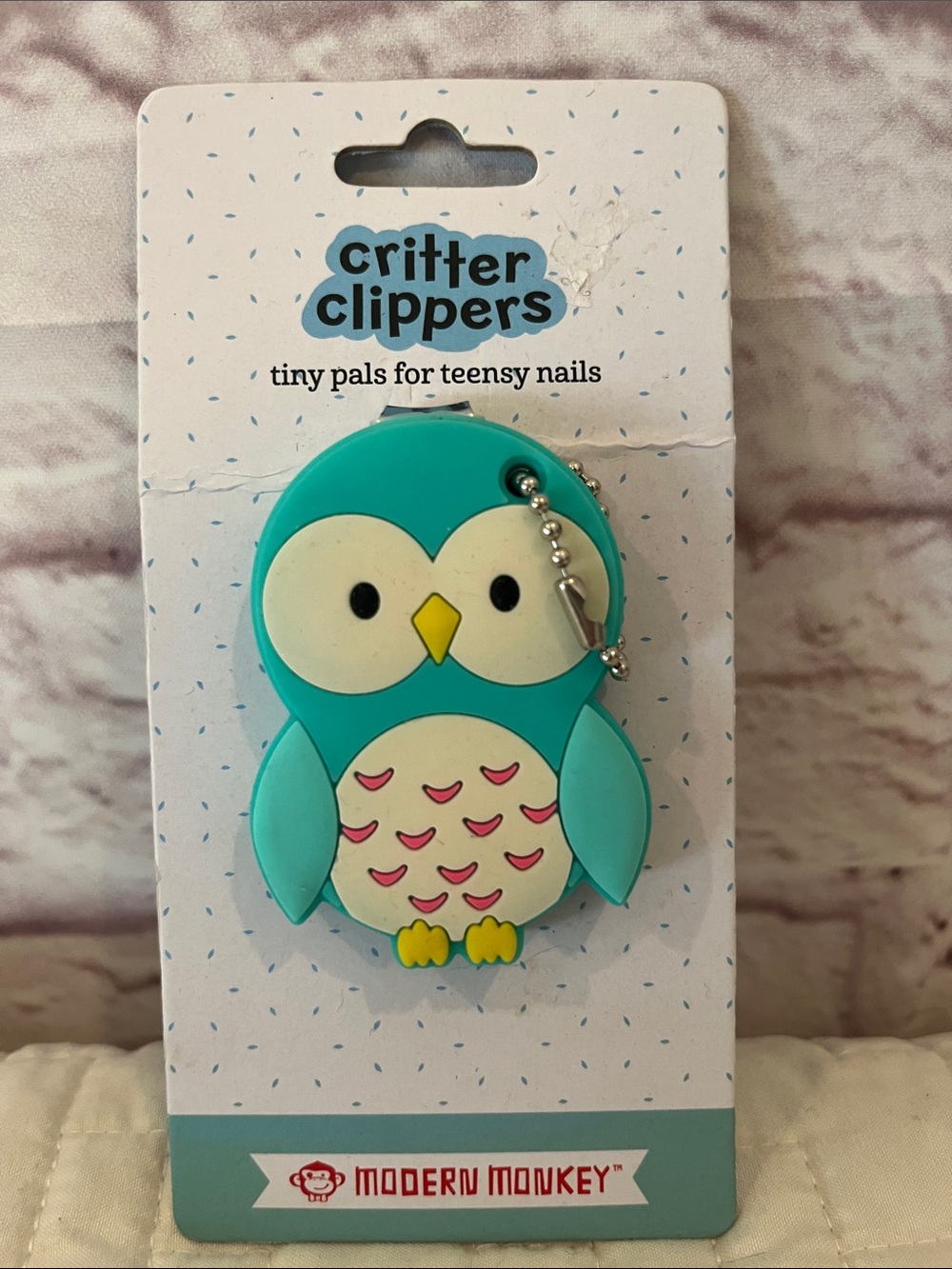 Critter Clippers Owl Nail Clippers in Teal
